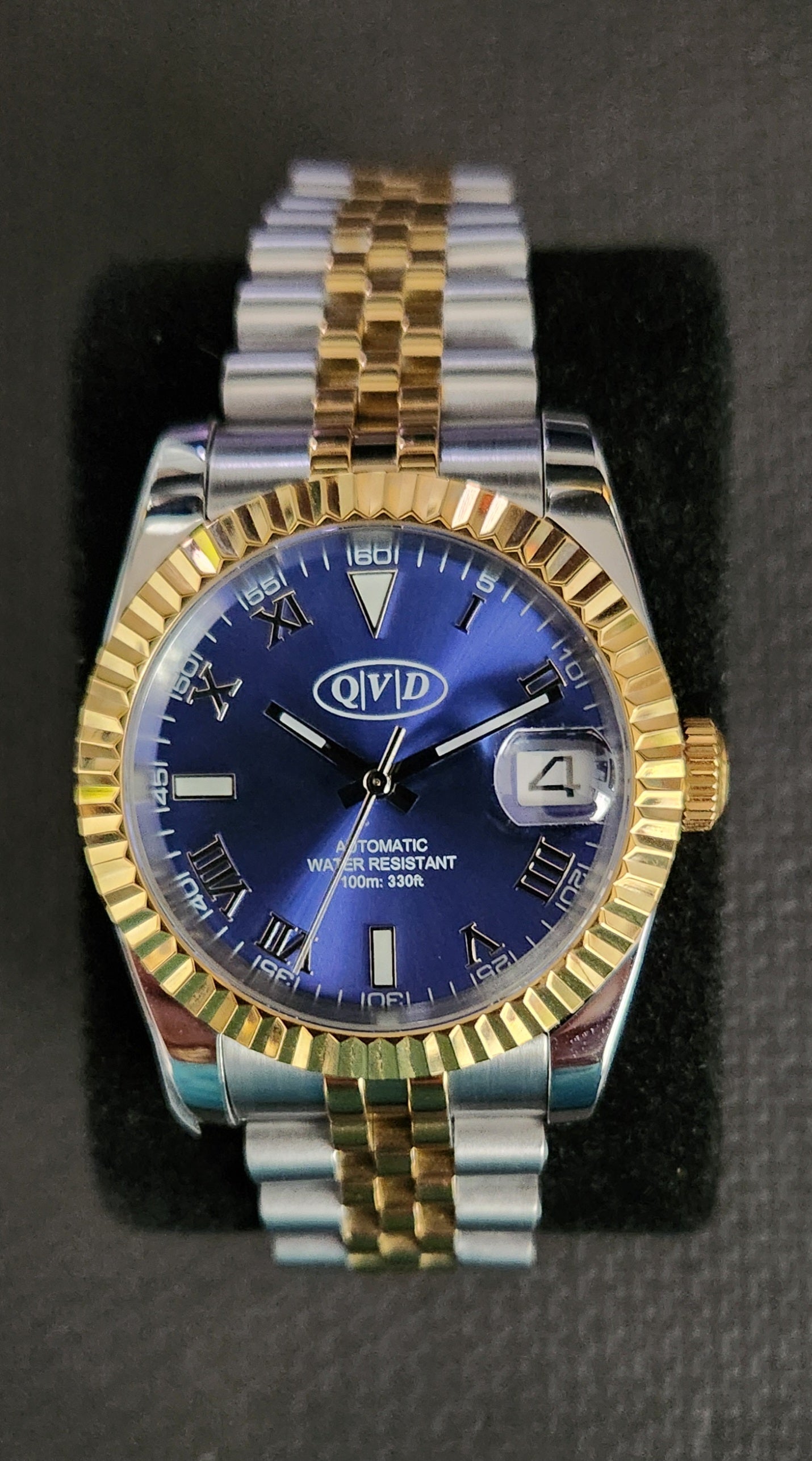 DateJust - 2 tone - Blue