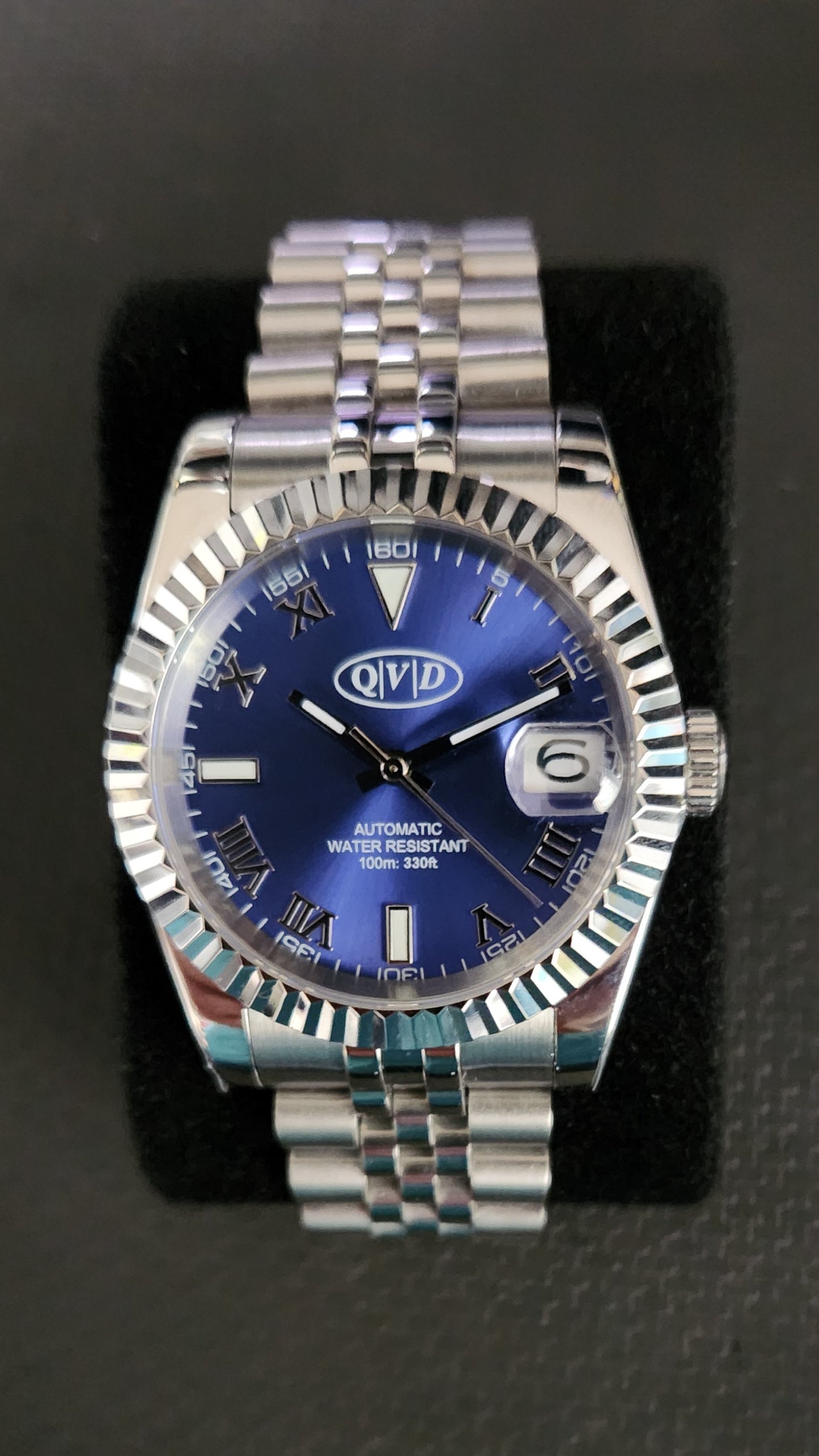 Ladies - DateJust 36 - Stainless - Blue