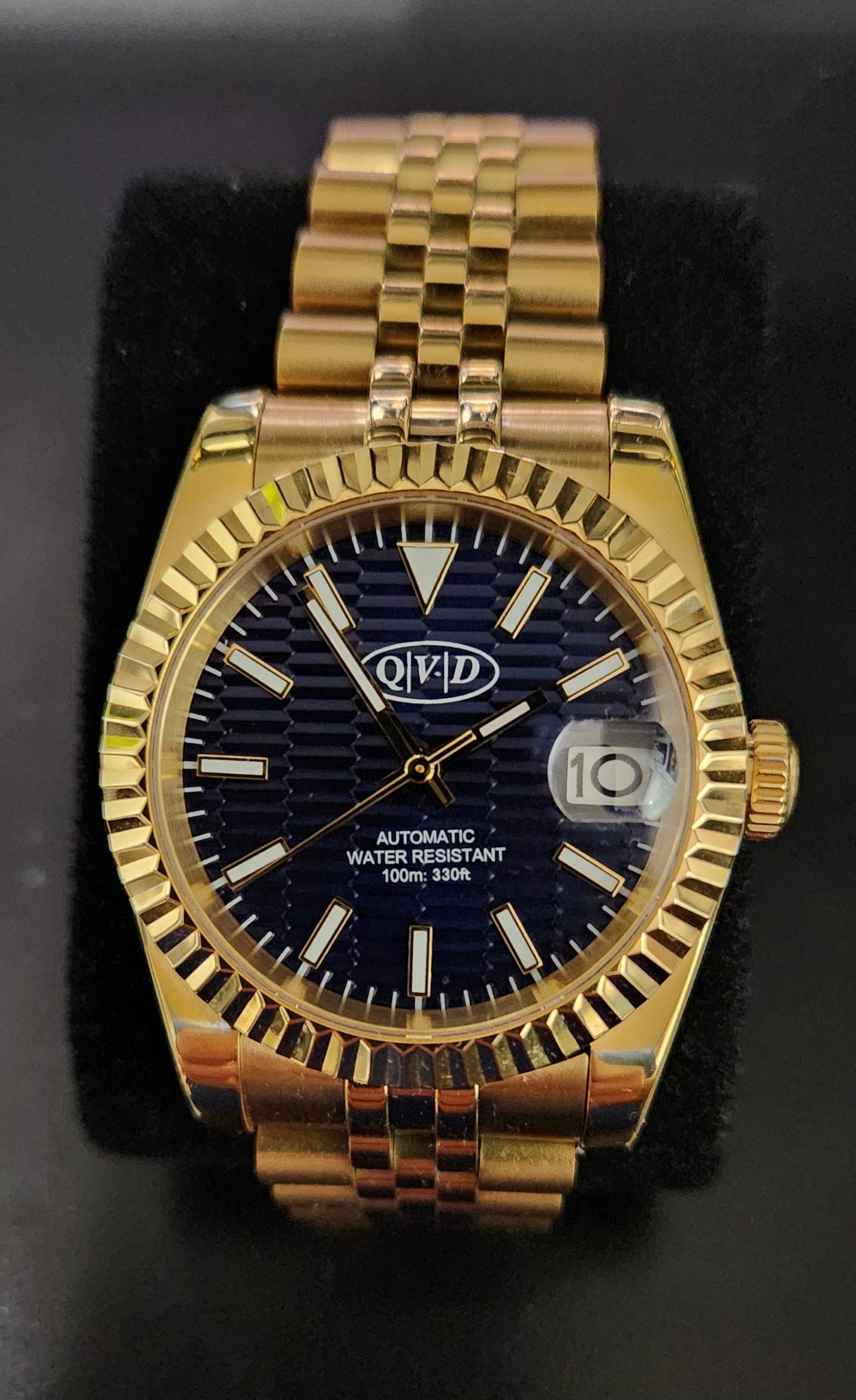 Ladies - DateJust 36 - PVD Yellow - Blue